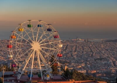 barcelona, tibidabo, spain