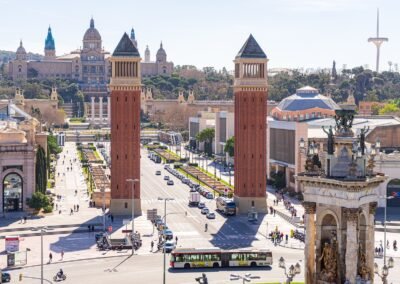 travel, barcelona, city